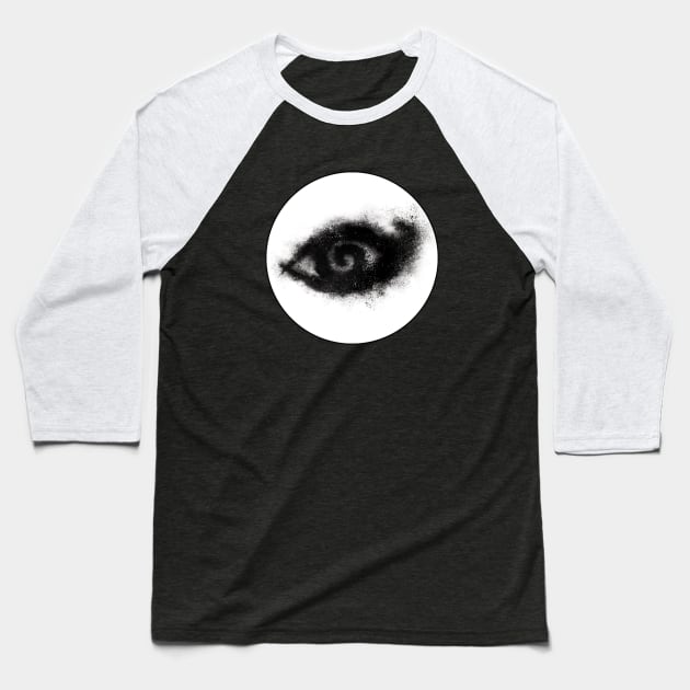 Shadowhunters rune / The mortal instruments - eye rune sand explosion (black) - Mundane gift idea Baseball T-Shirt by Vane22april